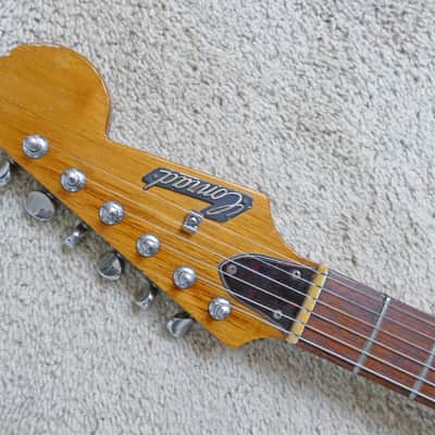 Vintage 60's Japan Conrad Bison Guitar image 3