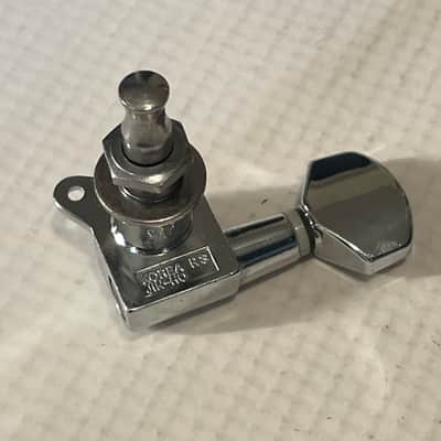 2000's Jackson Kelly & Dinky Guitar Chrome Jin Ho Korea Tuners Tuning Pegs 6 In Line image 9