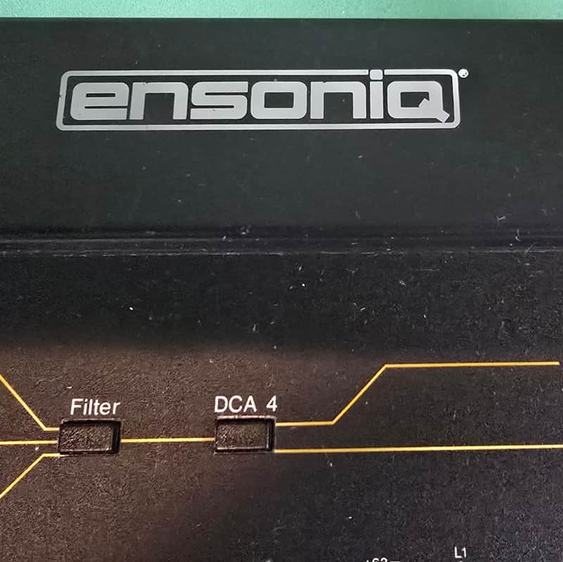 Ensoniq ESQ-1 Digital Synthesizer W/Anvil case FREE SHIPPING image 1