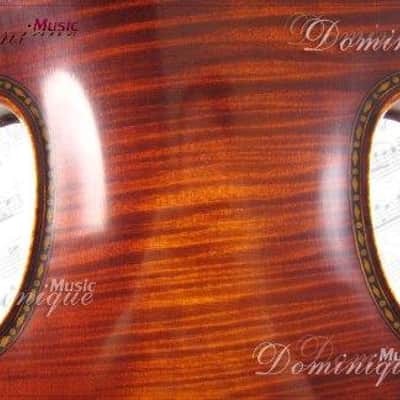 D Z Strad Violin – Model 601F – Double Purfling with Dot-and-Diamond Inlay image 2