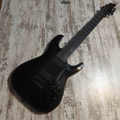 Schecter Blackjack C7 Blood Moon 2014 USA Seymour Duncan Sentient/Nazgul Hipshot Ebony Fretboard Locking Tuners image 2