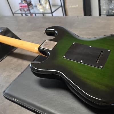1981 Burns Marvin Greenburst Hank Marvin Signature Brazilian Mahogany Catalog Guitar Made in England UK Lawsuit Scroll Headstock The Shadows Green Burst Jim Burns Actualizers LTD 1979-1983 80s Vintage British image 15