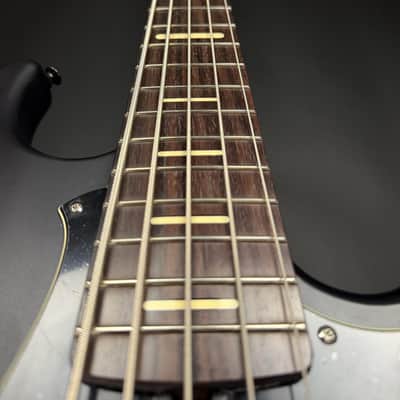2024 Yamaha BB735A 5-String Bass - Matte Translucent Black image 4