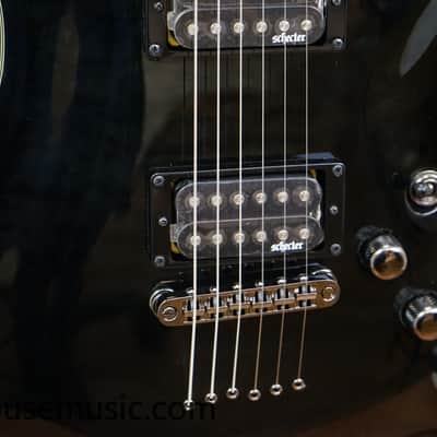 Schecter Omen Extreme-6 - See-Thru Black image 4