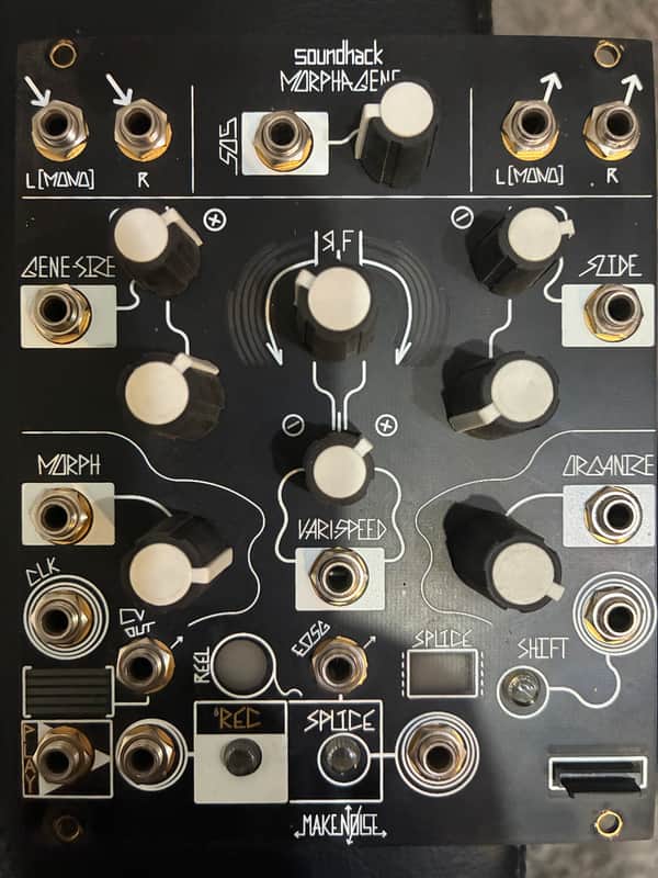 Make Noise Morphagene sampler module - Black image 1