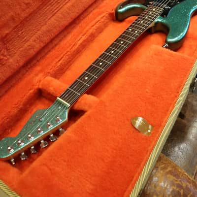 Fender Stratocaster Custom Shop 6/12 1994 Green Sparkle image 7