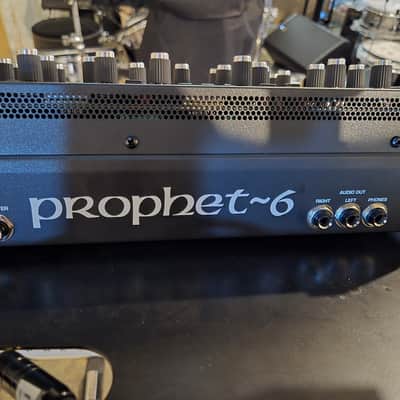 Sequential Prophet-6 Desktop 6-Voice Polyphonic Synthesizer 2018 - 2020 - Black with Wood Sides image 11