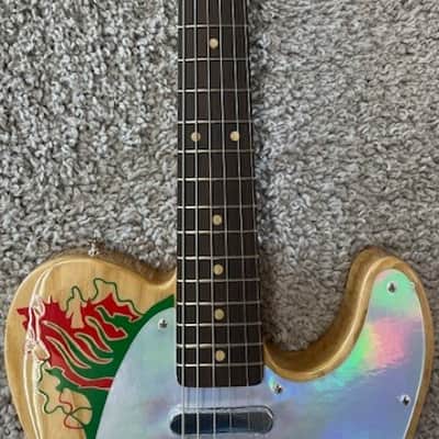 Fender Jimmy Page Led Zeppelin Natural Dragon Telecaster Electric Guitar w/Case image 8