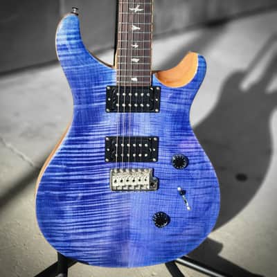 Used 2023 PRS SE Custom 24 Faded Blue with PRS Gig Bag image 8
