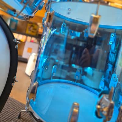 Ludwig Vistalite 1970's - Blue image 9