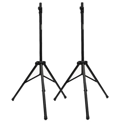 Seismic Audio SpeakerStandsPAIR Steel Tripod Speaker Stands (Pair)