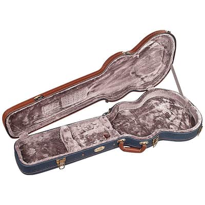 Cordoba Stage Nylon String Acoustic Electric Guitar Hardshell Case Regular Blue image 5