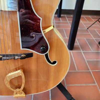 Vintage 1997 Guild Artist Award Archtop Electric Guitar - Blonde with Benedetto Pickup and Guild Hardshell Case image 3