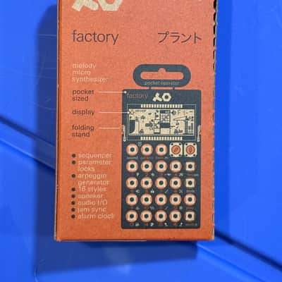 Teenage Engineering Pocket Operator Trio Bundle | PO-16 Factory + PO-24 Office + PO-12 Rhythm | Factory Sealed • 4 Sync Cables • Sealed AAA Batteries image 6
