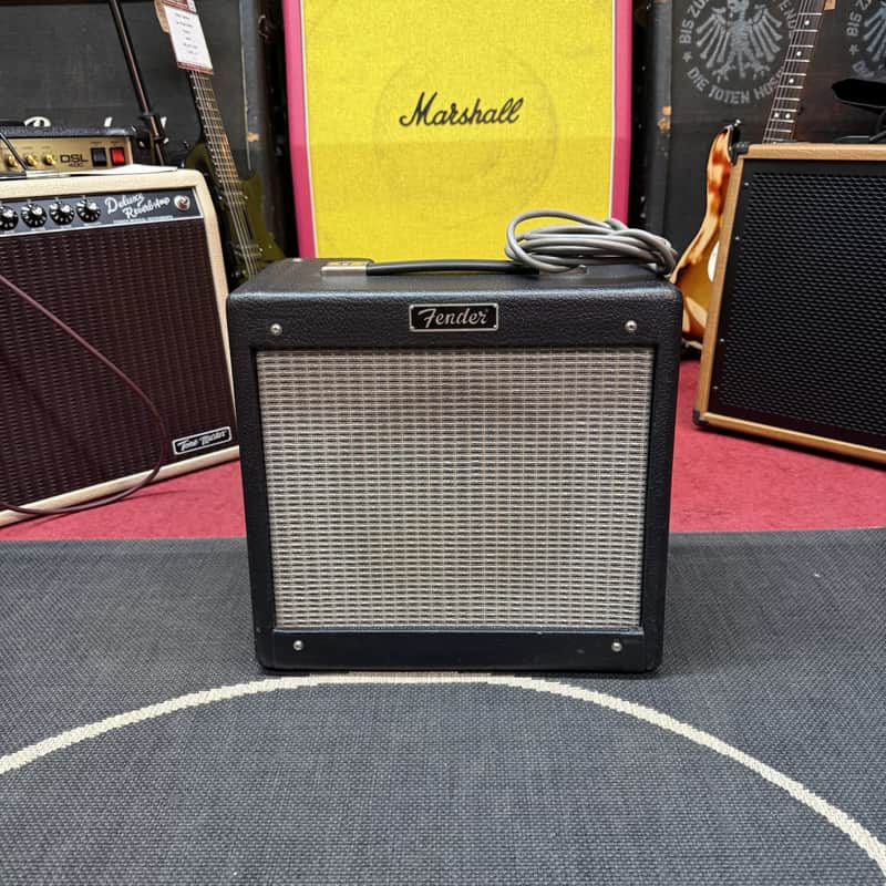 90s Fender Pro Junior Tubecombo 10" Speaker Black Tolex USA image 1