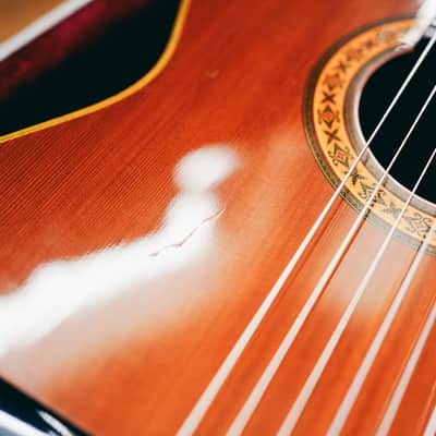 1970s Takamine No.30 Classical Guitar – Hand Crafted | Made in Japan | Solid Top | Hiscox Hard Case image 8