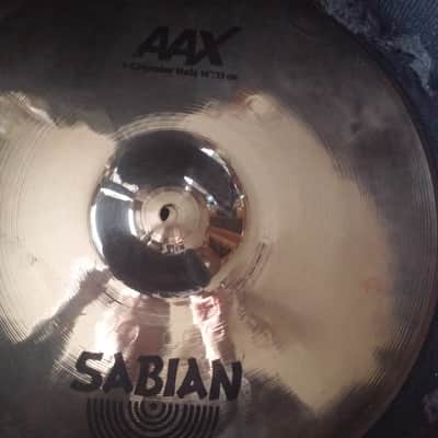 Sabian 14" AAX X-Celerator HI HAT CYMBALS Pair BEAUTIFUL BRILLIANT FINISH X CLEAN NEAR MINT SAVE !!! image 4