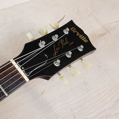 Orville Les Paul Junior Double Cut-Away LPJD-70 1990 Cherry Japan Licensed Gibson Jr DC w/ Gig Bag image 4