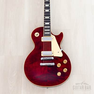 2000 Gibson Les Paul Deluxe 30th Anniversary Limited Edition Figured Top Wine Red w/ Case image 2