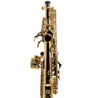 Yanagisawa SWO10 Professional Bb Soprano Saxophone in Gold Lacquer SN 00409374 image 9