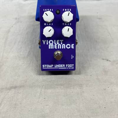 Stomp Under Foot Violet Menace Fuzz Pedal image 2
