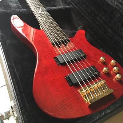Yamaha RBX 6JM John Myung Signature 2012 Amber Red image 3