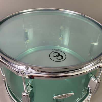 C&C USA CC Cardwell Acrylic Coke Bottle Green Tom Drum 6-Lug 9x13 Fully Original Complete Your Kit image 3
