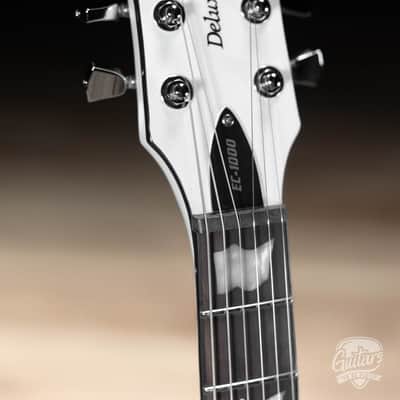ESP LTD EC-1000 Fishman Fluence Guitar – Pearl White image 5