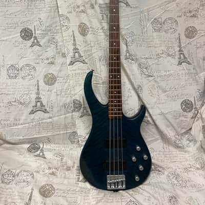 Peavey Fury IV 2001 4-String Turquoise Factory Active Electronics Lightweight Funk Master! image 1