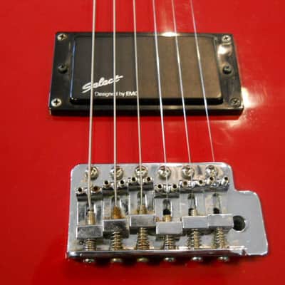 Guild Burnside Hammer Strat Style Electric Guitar  Red image 4