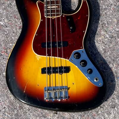Fender Jazz Bass 1966 - Sunburst image 2