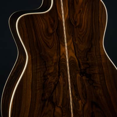 Bourgeois GAC-150 Ziricote And Italian Spruce Grand Auditorium Cutaway NEW image 16