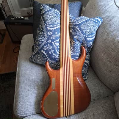 Alembic Europa 6-String Bass 1992 - Walnut Top image 8
