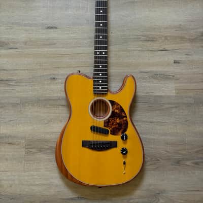 Fender Acoustasonic Player Telecaster 2021 - Present - Butterscotch Blonde image 1