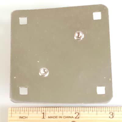 Slingerland Diamond Ride Tom Shell/Bass Drum Rail Mount Bracket Nickel RadioKing image 2