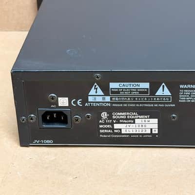 Roland JV-1080 Super JV 64-Voice Synthesizer Module - 4x SR-JV80 Expansion Slots - Good Condition image 10