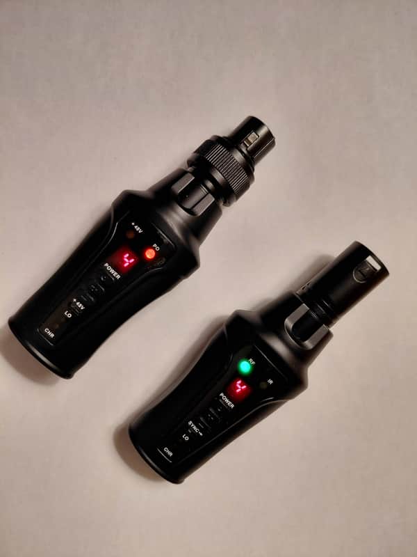 Acemic TR-20SET Wireless UHF mic system 2025 - black image 1