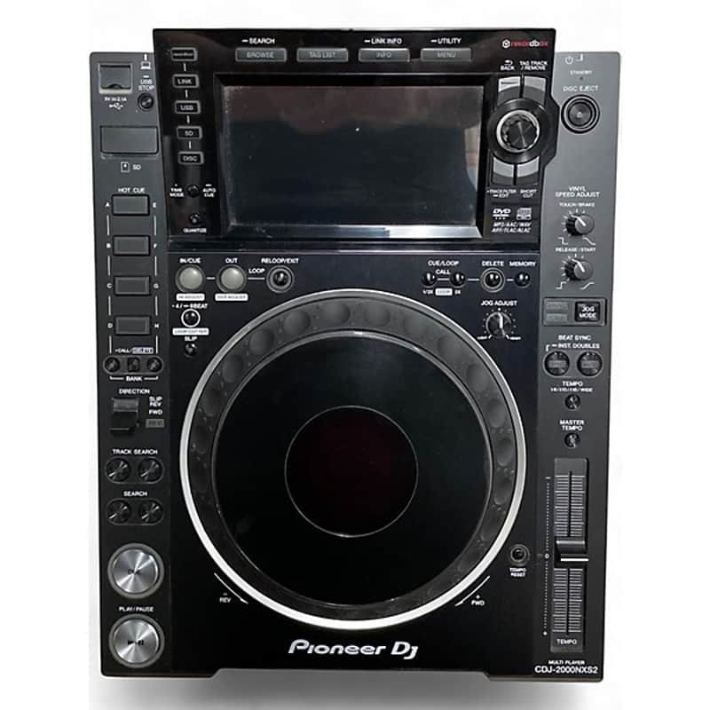 Pioneer CDJ-2000NXS2 Professional Multi Player 2010s - Black image 1