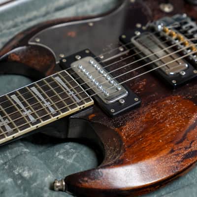 Jaydee Tony Iommi Old Boy Relic SG 2017 Distressed Finish image 3