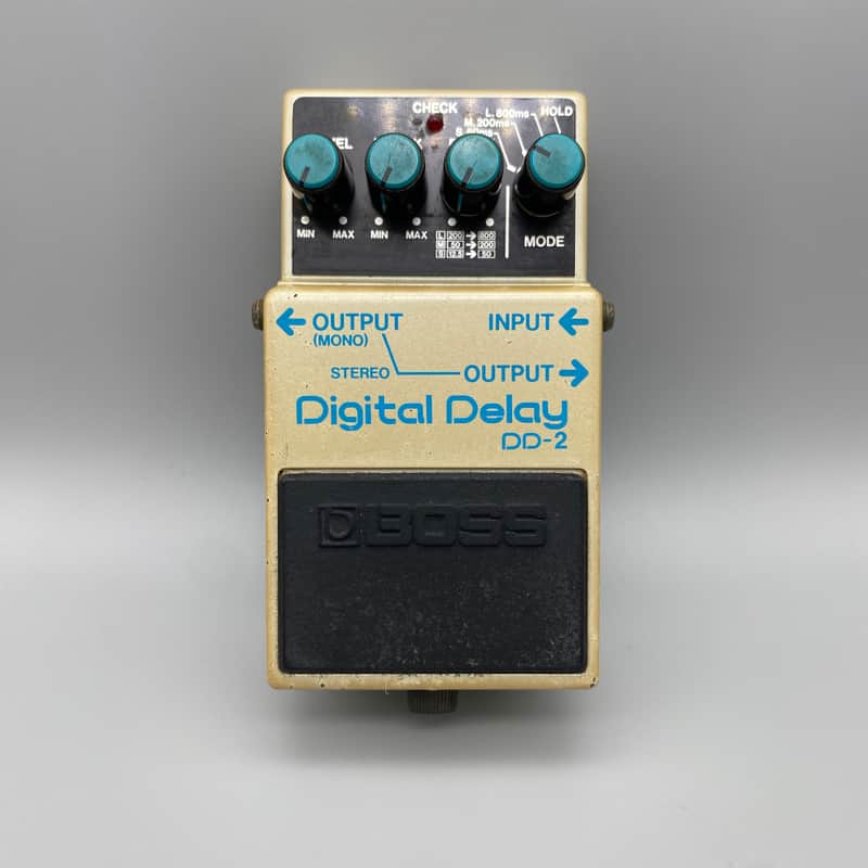 BOSS DD-2 1985 年製 made in japan ディレイ Boss DD-2 Digital Delay (1985 January,Vintage, Made in Japan, Blue