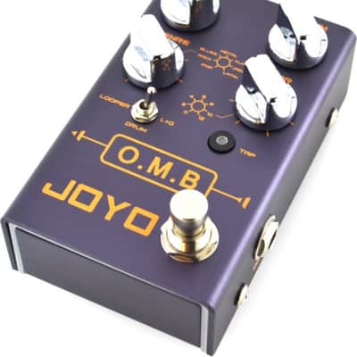 Joyo R Series R-06 OMB Looper Pedal with Drum Machine Function w/ Cloth and 3 Cables image 2