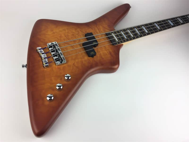Warwick Artist Series Adam Clayton Signature Reverso 2011 Amber Burst image 1