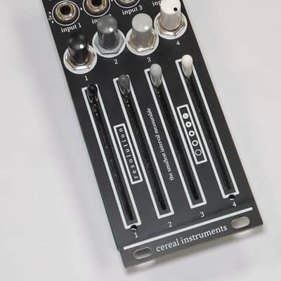 Cereal Instruments Resolution Faderbank Quad Precision Faders Eurorack image 6