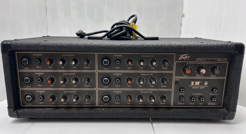 Peavey XM 6 Powered Mixer Amp image 1