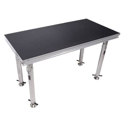 ProX XSQ-2X4 MK2 StageQ 2' x 4' Single Stage Unit Adjustable 28-48" image 2