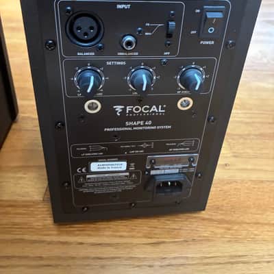 Focal Shape 40 Powered Studio Monitor Pair – Made in France Excellent Condition image 7
