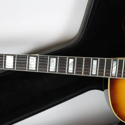 RARE 1966 Vintage Epiphone Broadway E252 Archtop Guitar Sitka Spruce/Maple/Brasilian Rosewood Mini-Humbuckers USA 1960s image 9