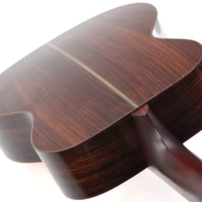 Santa Cruz OM Custom Bearclaw German Spruce Indian Rosewood 2017 image 9