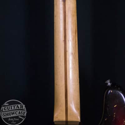 Fender 1958 Precision P Bass 3-Tone Sunburst All Original image 16