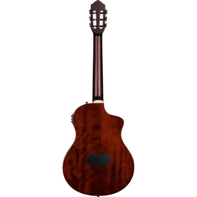 Ortega TourPlayer Series Nylon String Acoustic-Electric Guitar - RTPDLX-ACA-L, Left-handed image 16